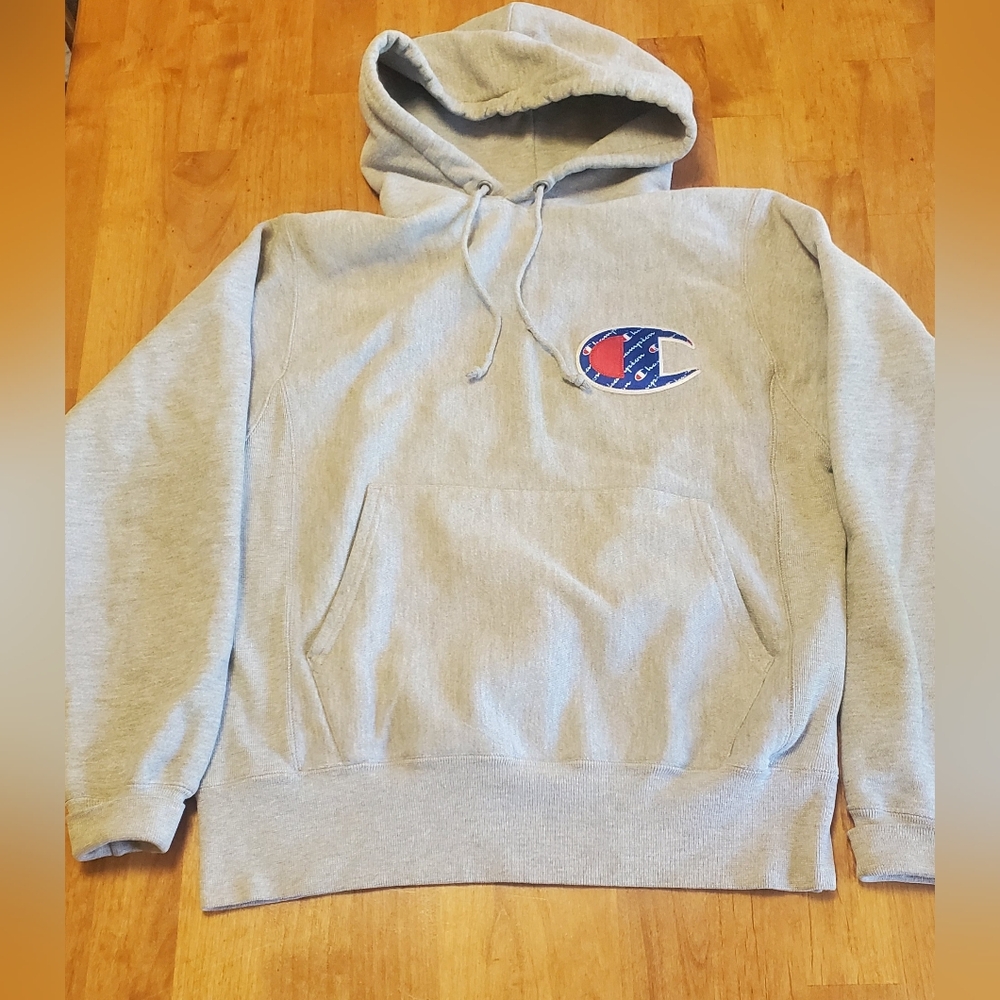 Champion Gray Men's Hoodie